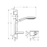 Душовий гарнітур Hansgrohe Raindance Select (27036000)