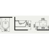 Біде підвісне Idevit Alfa (3106-2605)