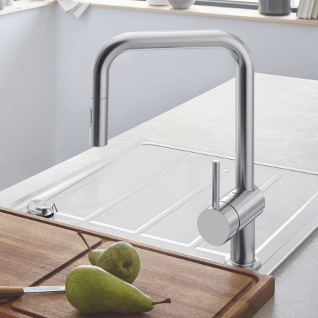 Смеситель для кухни Grohe Minta, однорычажный, хром (32322002)