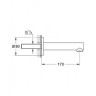Вилив Grohe Concetto, хром (13280001)