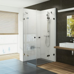 Душова кабіна Ravak Brilliant BSRV4, 80x80 (1UV44A00Z1)