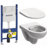 Комплект: Унітаз Kolo Nova Pro Rimfree + Інсталяція Geberit Duofix Delta + Кришка Soft-Close + Клавіша Delta 50 (M33120000+458.126.00.1+M30112000+115.135.11.1)
