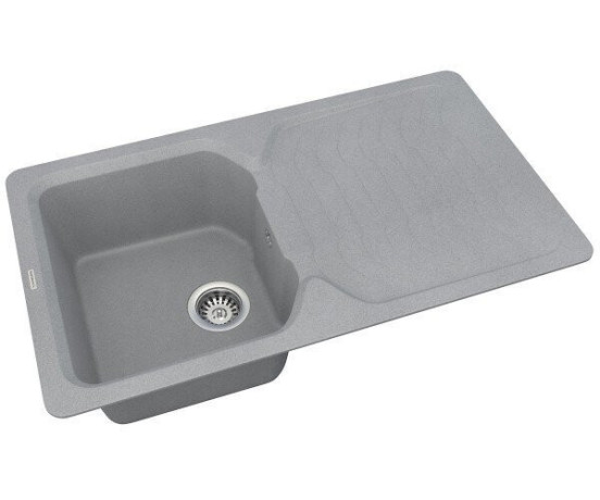 Кухонная мойка гранитная Vankor Sigma, 85x50, серый (SIGMA SMP 02.85 GRAY)