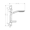 Душовий гарнітур Hansgrohe Raindance Select 150 (27803000)