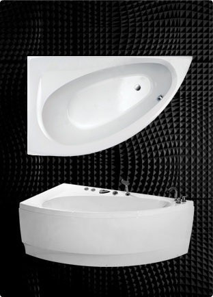 Ванна з гідромасажем Balteco Idea 16, ліва, 160x92 (IDEA16)