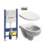 Комплект: Унітаз Kolo Nova Pro Rimfree + Інсталяція Geberit Duofix Delta + Кришка Soft-Close + Клавіша Delta 50 (M33120000+458.126.00.1+M30112000+115.135.21.1)