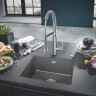 Кухонна мийка гранітна Grohe K700U, 53x46, сірий (31654AT0)