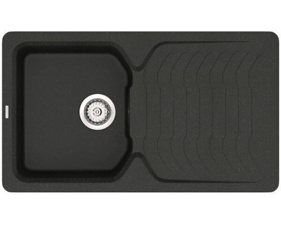 Кухонна мийка гранітна Vankor Sigma, 85x50, чорний (SIGMA SMP 02.85 BLACK)