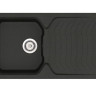 Кухонна мийка гранітна Vankor Sigma, 85x50, чорний (SIGMA SMP 02.85 BLACK)