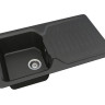 Кухонна мийка гранітна Vankor Sigma, 85x50, чорний (SIGMA SMP 02.85 BLACK)