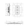 Верхній душ Hansgrohe Raindance Rainmaker Air (28418000)