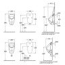 Пісуар Villeroy&Boch Sentique (751301R1)