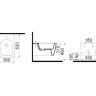 Біде підвісне Idevit Halley (3206-2605-1201)