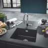 Кухонна мийка гранітна Grohe K700U, 53x46, чорний (31654AP0)
