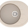 Кухонная мойка гранитная Vankor Sity, 61х50, бежевый (SITY SMO 02.61 BEIGE)