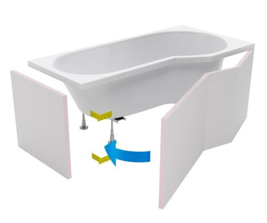 Панель для ванни Excellent Be Spot, 195 (OBEX.BSL.16WH)