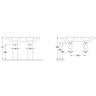 Умивальник підвісний Villeroy&Boch Subway 2.0, 130 (7175D0R2)