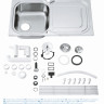 Кухонна мийка сталева Grohe K300, 86x50 (31563SD0)