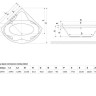 Ванна акрилова Excellent Konsul, 150x150 (WAEX.KON15WH)
