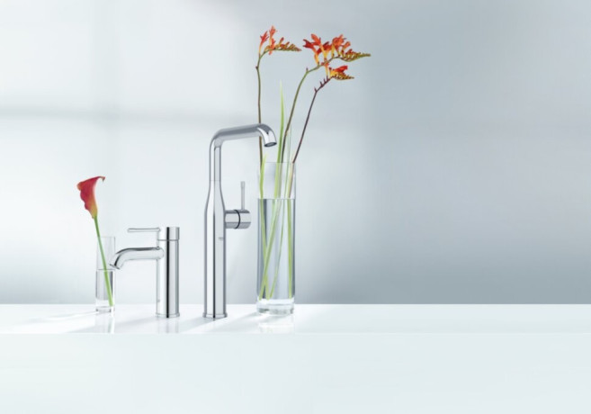 Cмеситель для умывальника Grohe Essence, однорычажный, хром (23589001)