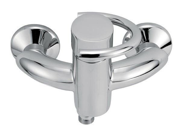 Cмеситель для душа Emmevi Twist, однорычажный, сатин (CS6602)