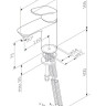 Змішувач для умивальника AM.PM Like, одноважільний, хром (F8093000)