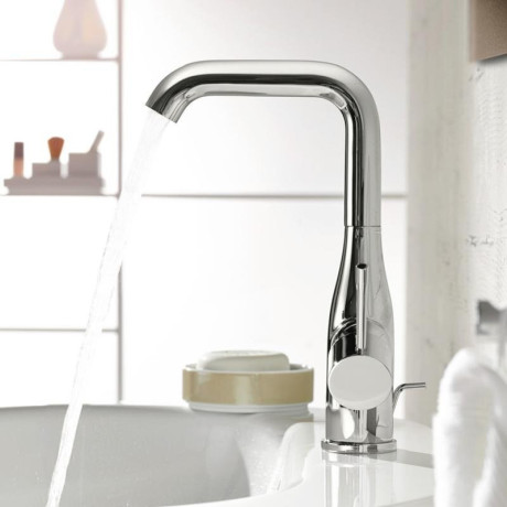 Cмеситель для умывальника Grohe Essence, однорычажный, хром (32628001)