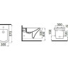 Біде підвісне Idevit Vega (2806-0305)