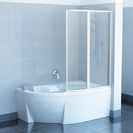 Шторка для ванни Ravak Rosa VSK2 140, ліва, 150x140 (76L7010041)