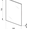 Зеркало в ванную Jika Lyra Plus, 50x75 (H4531910383041)
