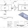 Умивальник JESSEL 1000 MIRASOFT