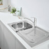 Кухонна мийка сталева Grohe K300, 97x50 (31564SD0)