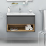 Тумба з умивальником Excellent Tuto, 80 (MLEX.0101.800.GRBL)