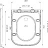 Cиденье для унитаза Volle Orlando (13-35-054)