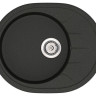 Кухонная мойка гранитная Vankor Sity, 61х50, черный (SITY SMO 02.61 BLACK)