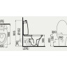 Бачок для унітазу Idevit Rena (2905-0000)