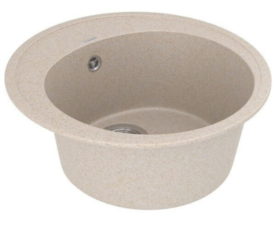 Кухонная мойка гранитная Vankor Sity, 50х50, бежевый (SITY SMR 01.50 BEIGE)