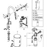 Змішувач для кухні Grohe Red Duo New, одноважільний, хром (30083001)