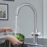 Змішувач для кухні Grohe Red Duo New, одноважільний, хром (30083001)