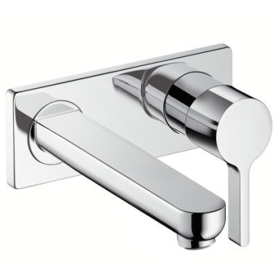 Cмеситель для умывальника Hansgrohe Metris S, однорычажный, хром (31163000)