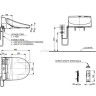 Сидіння для біде Toto Washlet (TCF6530GNW1)