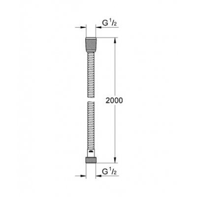 Душовий шланг Grohe Relexa Plus, 200 (28140000)