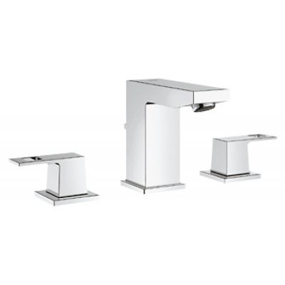 Cмеситель для умывальника Grohe Eurocube, двухвентильный, хром (20351000)