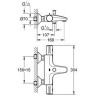 Термостат Grohe Grohtherm 800, хром (34567000)