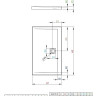 Душевой поддон Radaway Argos D, 100x80 (4AD810-01)