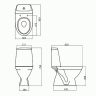 Унітаз компакт Kolo Modo (L39004000)
