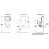 Пісуар Villeroy&Boch Subway AquaZero (751700R1)