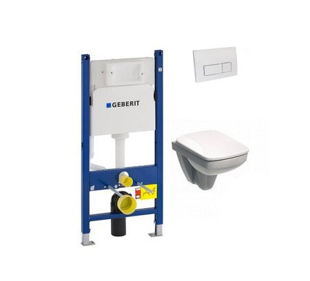 Комплект: Унитаз Kolo Nova Pro Rimfree + Инсталляция Geberit Duofix Delta + Крышка Soft-Close + Клавиша Delta 51 (M39018000+458.126.00.1+M30116000+115.105.46.1)