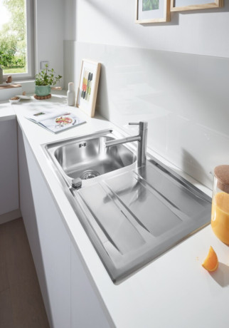 Кухонна мийка сталева Grohe K400, 87x51 (31568SD0)