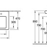 Умивальник підвісний Villeroy&Boch Subway 2.0, 60 (7113F1R3)